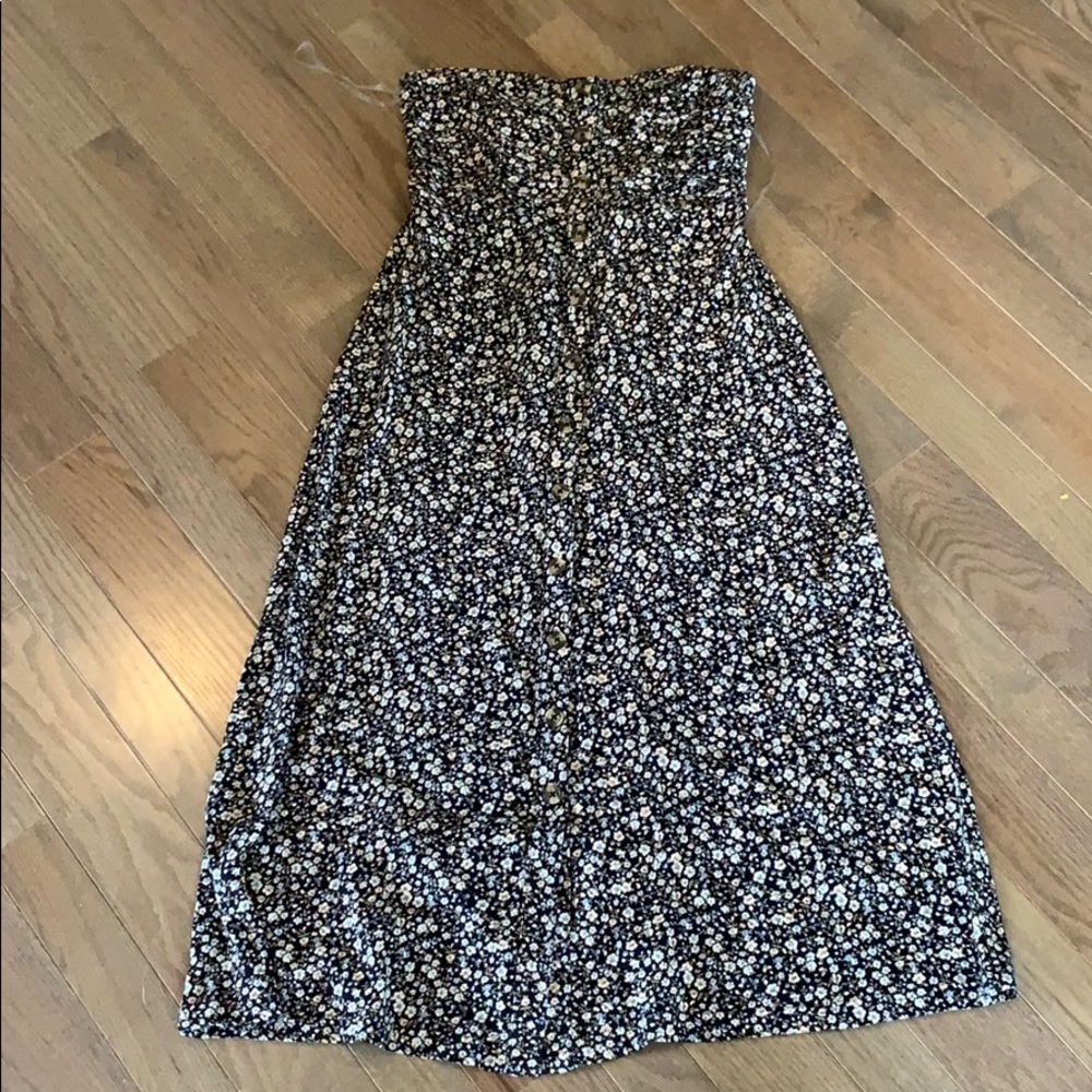 Strapless Midi dress